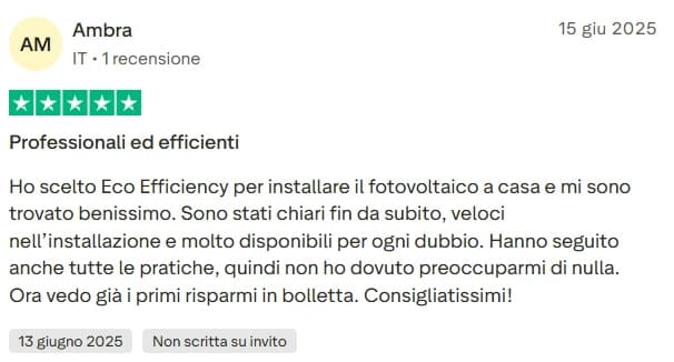 Recensione cliente 5
